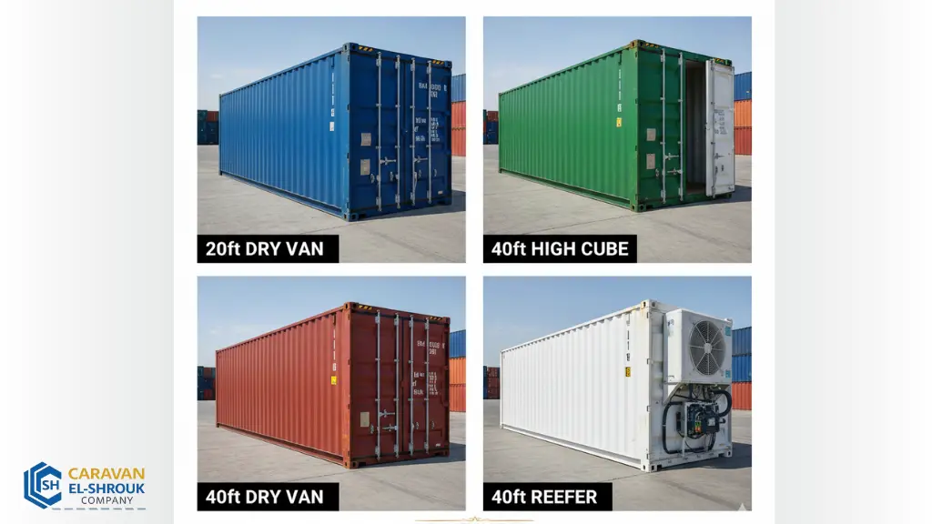 أنواع الحاويات