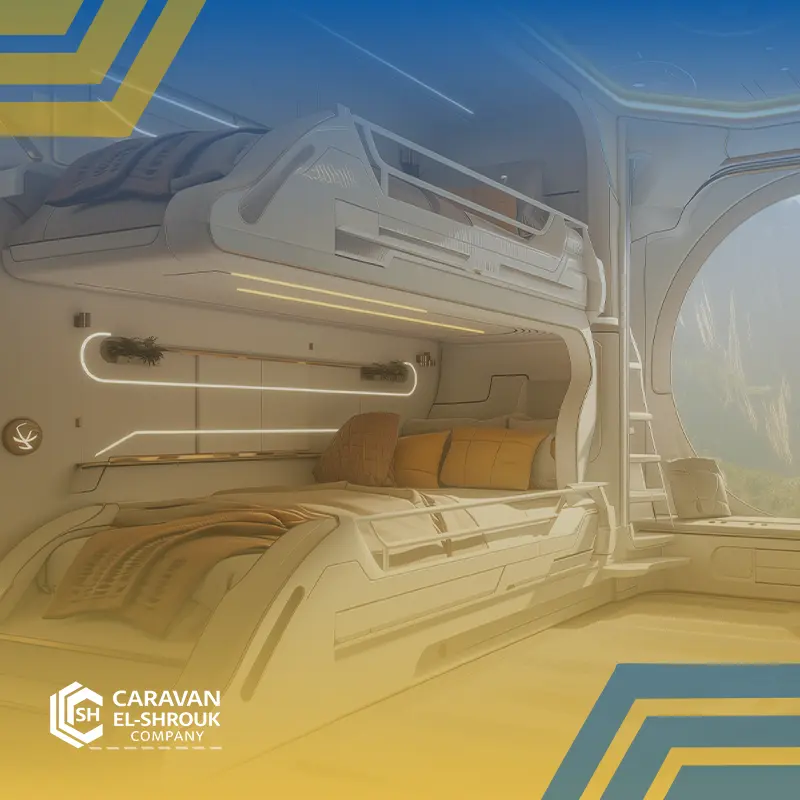 تصميم كرفانات من الداخل