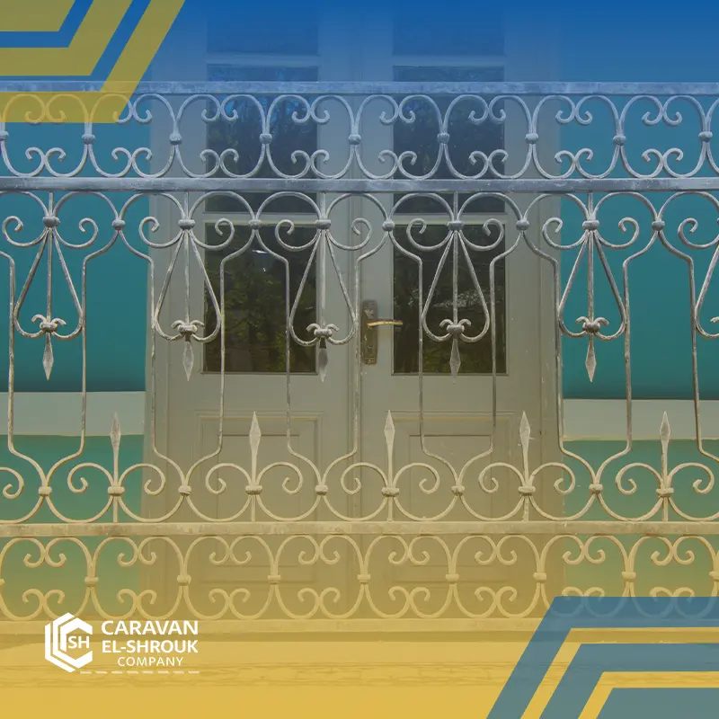 كيف اصمم سور حديد خارجي؟